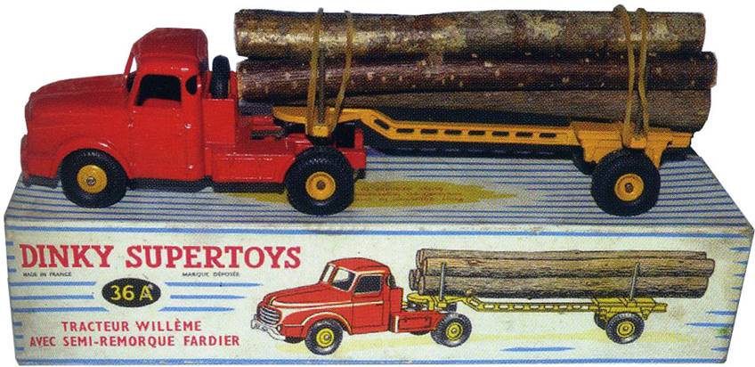 Tracteur Willme - Semi-remorque Fardier